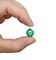 Mini Glass Ornaments, 8 pc, Solid Color Miniature Christmas Baubles for Dollhouses, Adorabilities